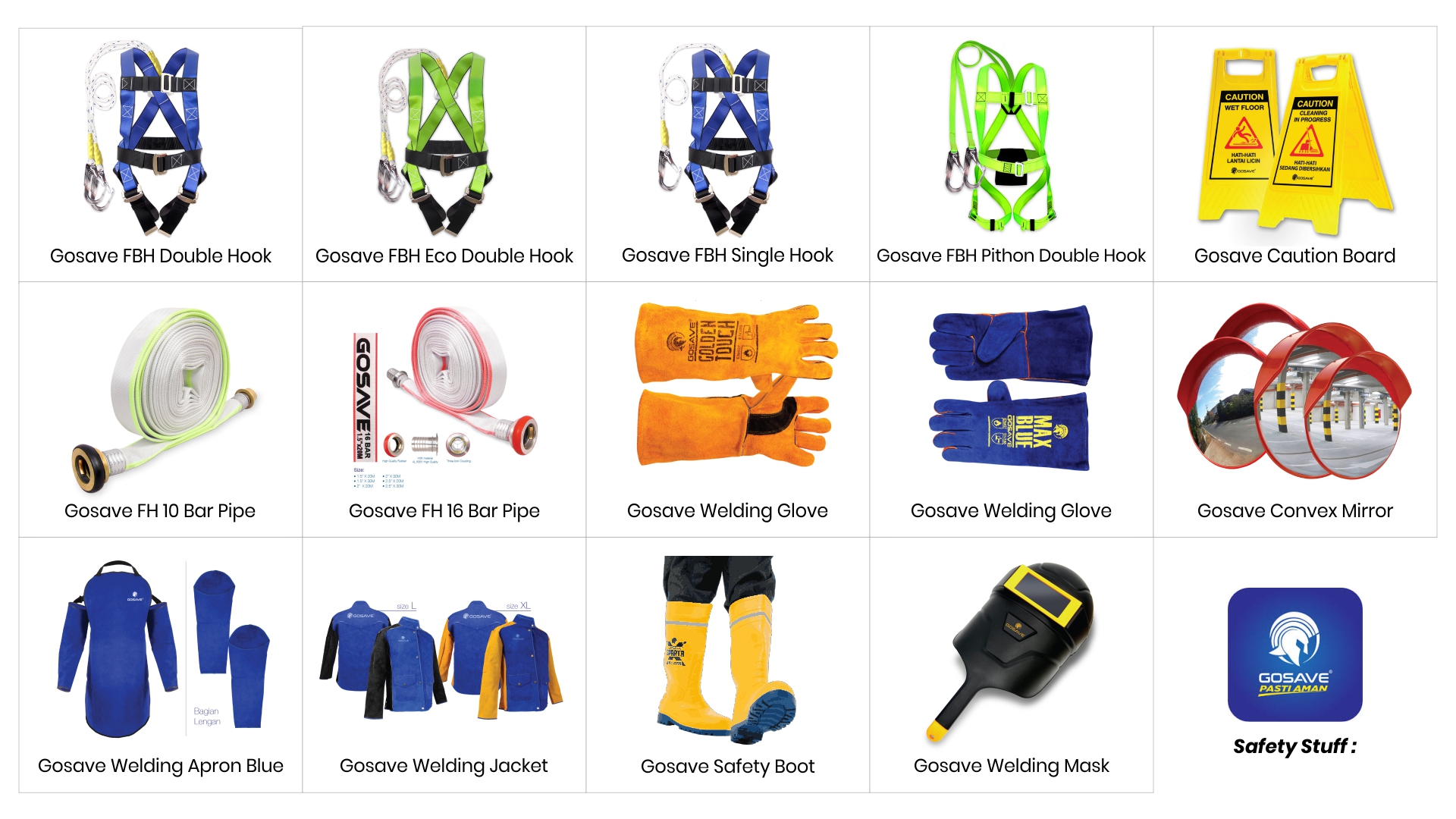Safety Vest & Hard Hat